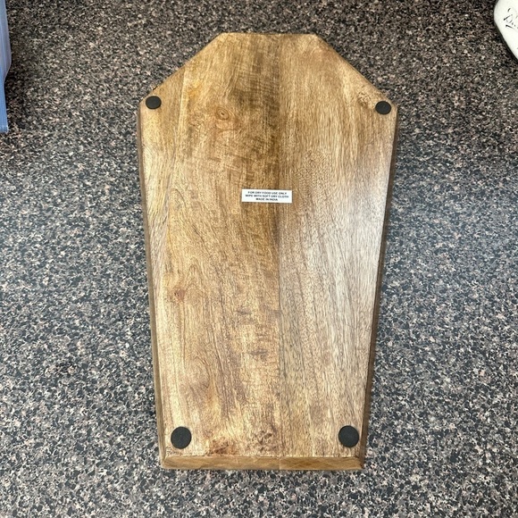 Spooky Couple Coffin Serving Halloween Platter Tray - Picture 3 of 4